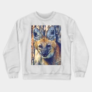 Maned Wolf Crewneck Sweatshirt